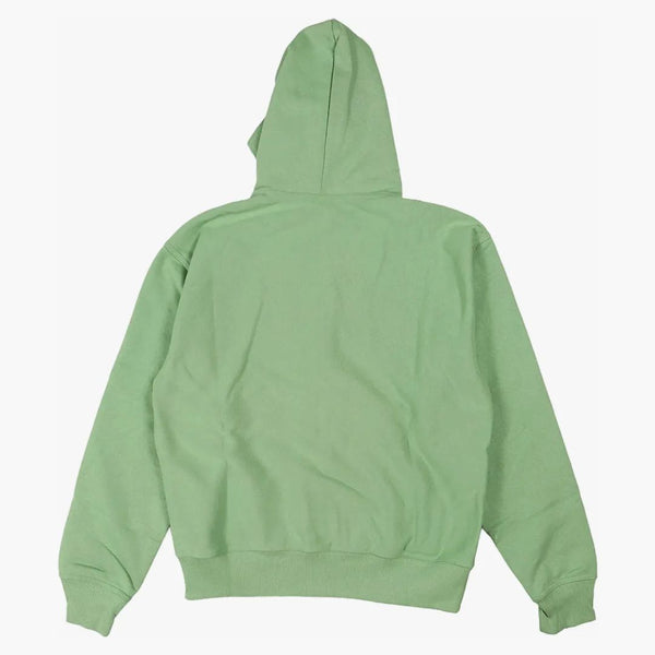 Stussy Stock Logo Zip Hoodie Zephyr Green