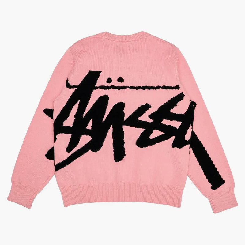Stussy Stock svetr růžový