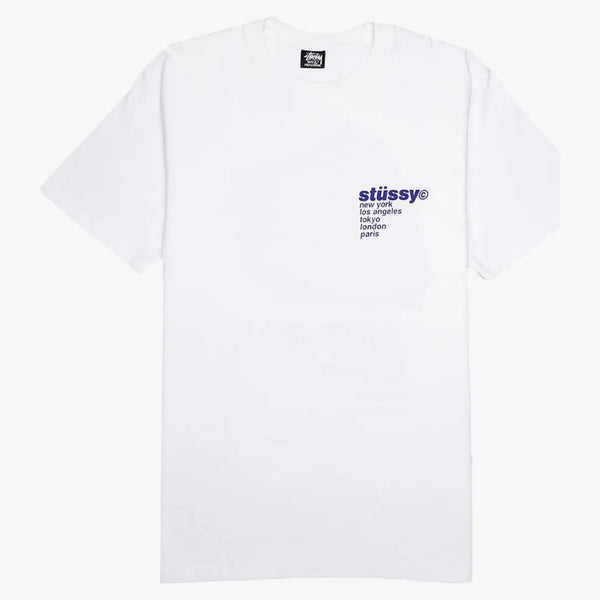 Stussy Strawberry Tea White