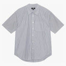 Stussy Stripe Boxy S/S 8 Ball Shirt Navy
