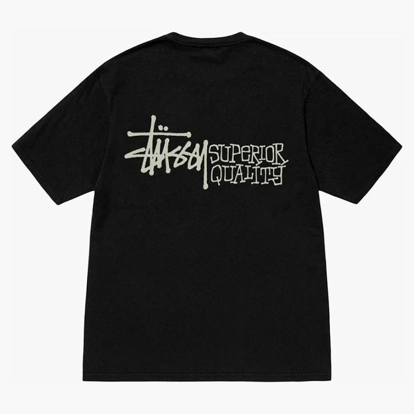 Stussy vynikající kvalita pigmentu obarvená čaj černá