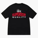 Stussy Superior Quality Tee Black