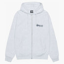 Stussy Superior Quality Zip Hoodie Ash Heather