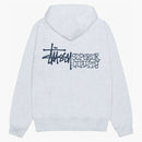 Stussy Superior Quality Zip Hoodie Ash Heather