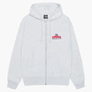 Stussy Superior Quality Zip Hoodie (ss25) Ash Heather