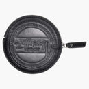 Stussy Surf Dot Leather Pouch Black