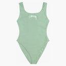 Stussy Surf Stock One Piece Swimsuit Sage
