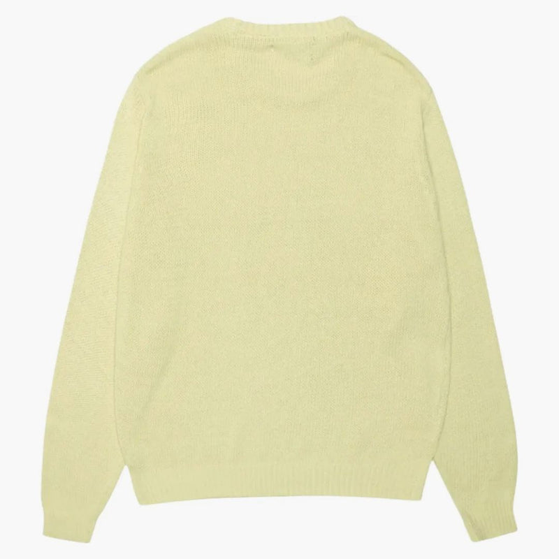 Stussy Surf Team Sweater Faded Lime