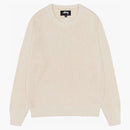 Stussy Surfman Icon Cotton Linen Crew Ivory