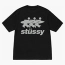 Stussy Surfwalk Pigment Dyed Tee Black