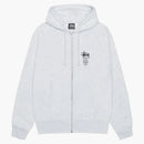 Stussy Swim Out Zip Hoodie Ash Heather
