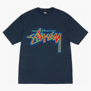 Stussy Thermal Stock Tee Navy