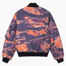 Stussy Tigris Canvas Bomber Jacket Purple