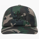 Stussy Trucker Big Basic Snapback Camo