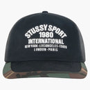 Stussy Trucker International Snapback Black