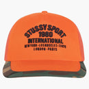 Stussy Trucker International Snapback Orange