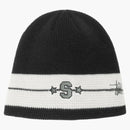 Stussy star stripe stripe skullcap negro