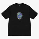 Stussy Venus Oval Pigment Dyed Tee Black