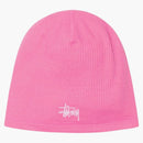 Stussy Waffle Skullcap Beanie Pink