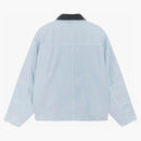 Stussy Washed Canvas Shop Jacket Light Blue