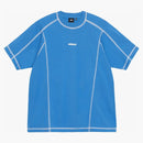 Stussy Wave Cotton Crew Blue