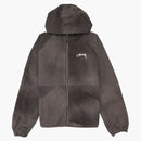 Stussy Wave Dye Beach Shell Jacket Black