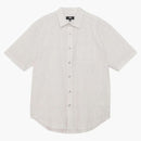 Stussy falista koszula w paski białe/naturalne paski