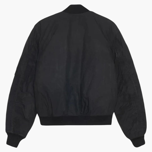 Stussy Waxed Built Bomber Jacket Black
