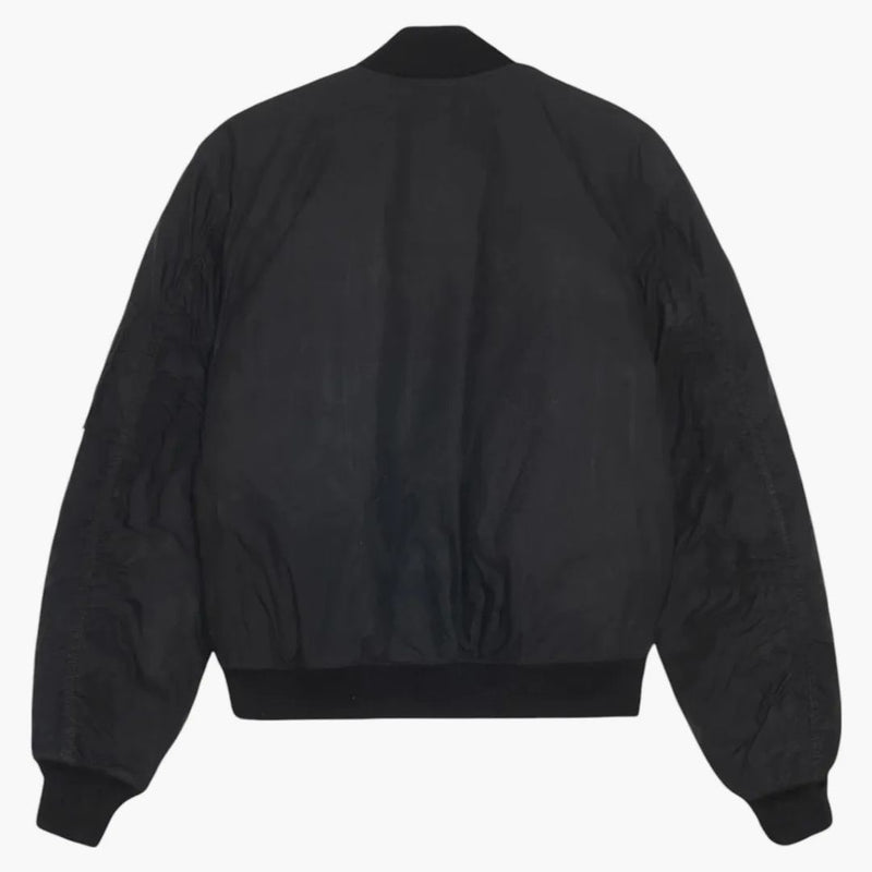 Stussy Waxed Built Bomber Jacket Black