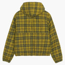 Stussy Wool Plaid Work Jacket Green