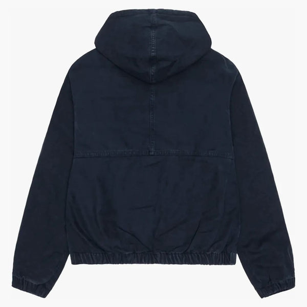 Giacca tela isolata da stussy blu navy