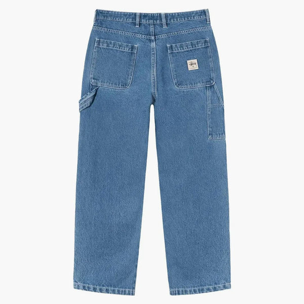 Pantiere da lavoro Stussy Denim lavata blu