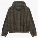 Stussy Plaid Unlined Work Jacket Olive