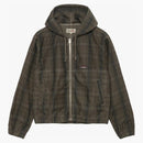Stussy Plaid Unlined Work Jacket Olive