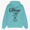 Stussy World Tour Hoodie Ocean