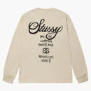 Stussy World Tour L/s Tee Putty