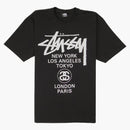 Stussy World Tour T-shirt Black