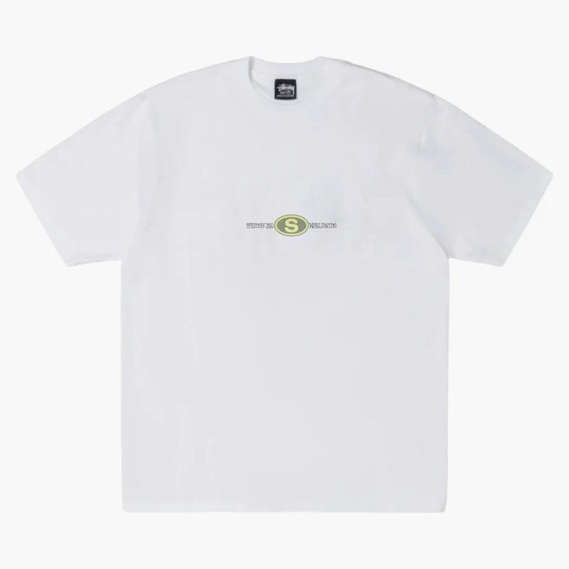 Stussy Worldwide Dot Tee White