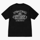 Stussy Worldwide Pigment Dyed Tee Black