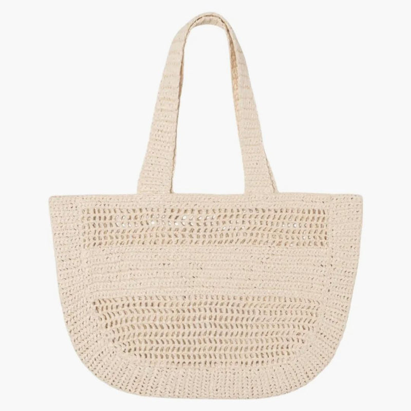 Stussy Woven Tote Bag Ivory
