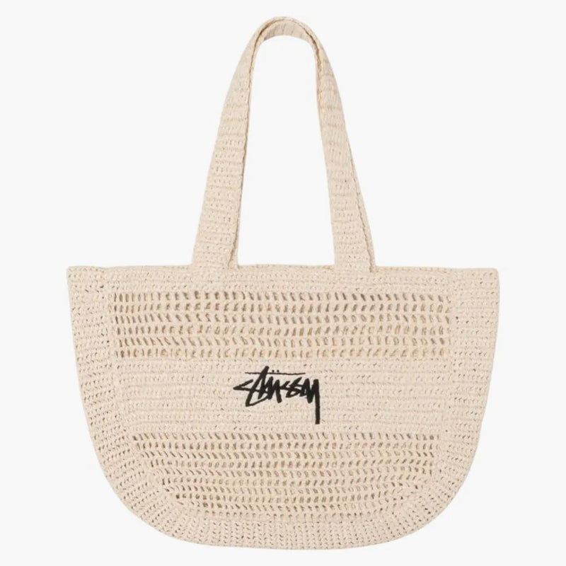 Stussy Woven Tote Bag Ivory
