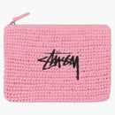 Stussy Woven Zip Pouch Light Pink