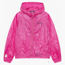 Stussy Wrinkled Nylon Beach Shell Jacket Magenta