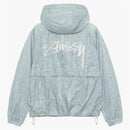 Stussy Wrinkled Nylon Beach Shell Jacket Slate