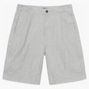 Stussy Wrinkled Stripe Volume Pleated Short Grey