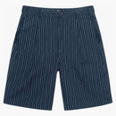 Stussy Wrinkled Stripe Volume Pleated Short Navy