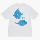 STUSSY RED RETY Fishin Tee White
