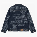 Stussy Zip Work Denim City Link Jacket One Wash