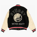 Stussy X Denim Tears X Our Legacy Ttl Varsity Jacket Black/white