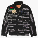 Stussy X Denim Tears X Our Legacy Ttl Denim Jacket Black